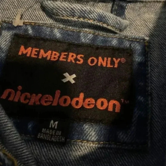 Members Only SpongeBob Jean Jacket - Picture 9 of 9